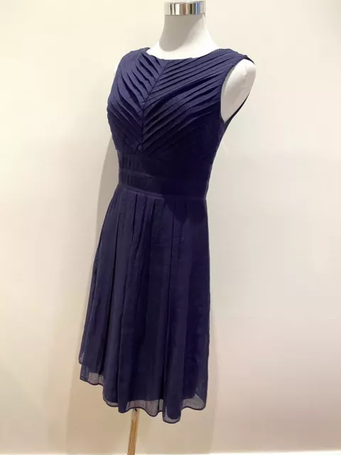 Ivy & Blu (US Brand) Fit & Flair Dress Navy Sz Small