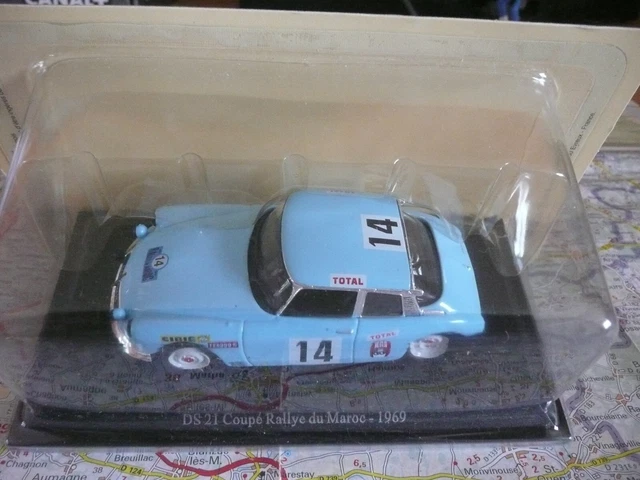 CITROËN DS 21 Coupé Rallye du Maroc 1969 NOREV  1/43  série DS