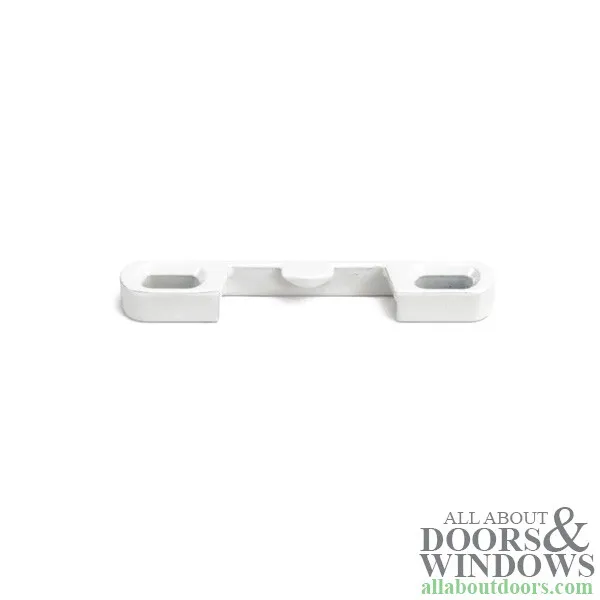 Recessed Keeper: 2-3/4" - White
