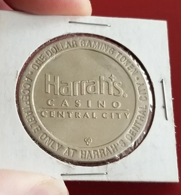 OBSOLETE! Vtg 1 UNC HARRAH'S CASINO (Central City) $1 GAMING TOKEN OBSOLETE! Vtg 1 UNC HARRAH'S CASINO (Central City) $1 GAMING TOKEN