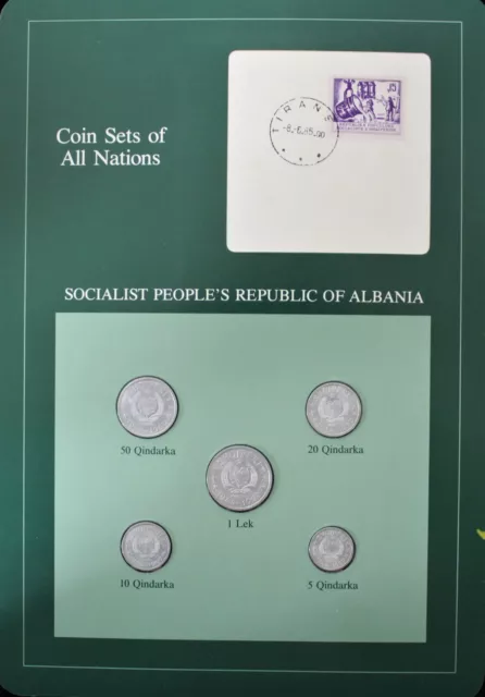 Coin Sets of All Nations (ALBANIA)