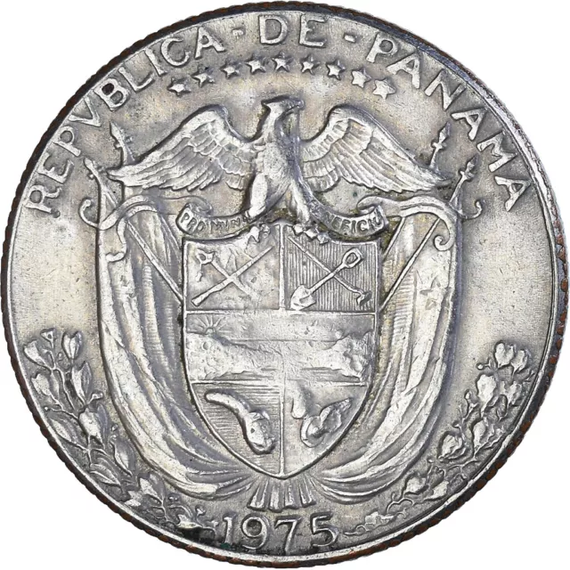 [#1354825] Monnaie, Panama, 1/4 Balboa, 1975