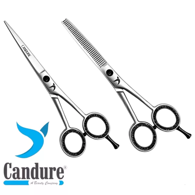 Professional Barber Hair Cutting Thinning Scissors Shears Set Hairdressing