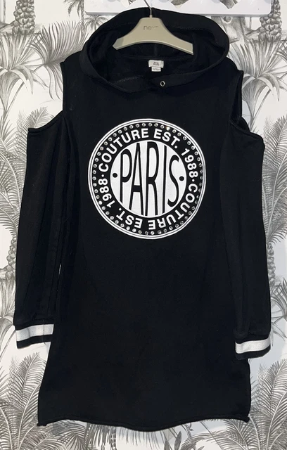 Girls Age 11-12 Years - River Island Hooded Sweater Dress