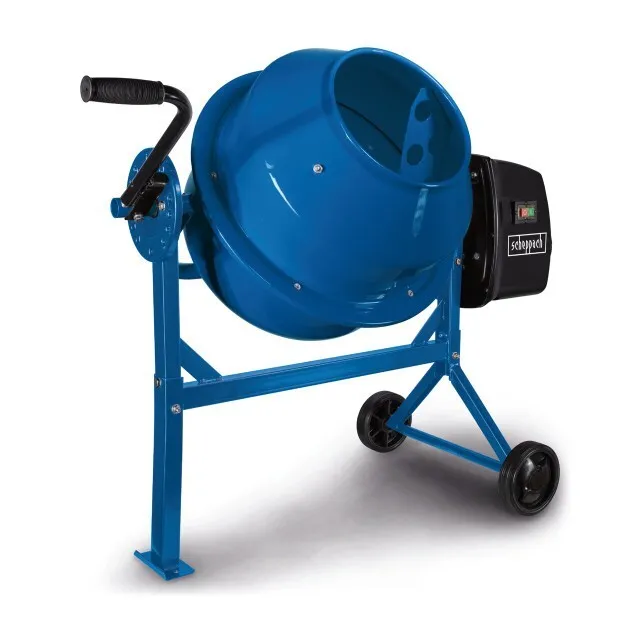 Scheppach 220W cement mixer 65 litre with transport wheels & handle | MIX65