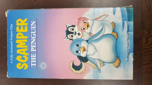 A FULLY ANIMATED Feature Film Scamper The Penguin Vhs 1992 £13.93 ...