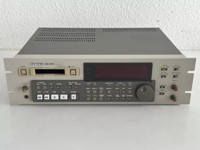 TASCAM DA-60 Professional Dat Recorder„ Needs Service/Defective “ #4