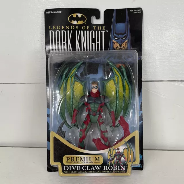 Batman Legends of the Dark Knight DIVE CLAW ROBIN Action Figure Kenner MOC NEW
