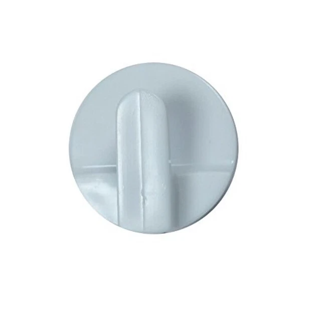 Ganci Per Tendaggi Bulk Hardware BH01609, Ottone Pieno, Con Rosetta Posteriore, Bianco, 35 Mm, Set Da 2 Pezzi - 4