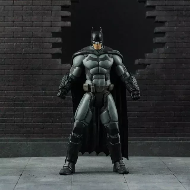 7'' Justice League Armor Batman Arkham Dark Knight Action Figure Super Hero DC