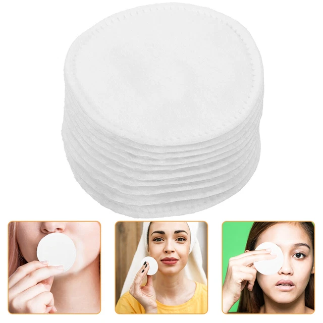 200 Pcs Coton Tampon De Maquillage En Essuyer Le Visage Lingettes Humides