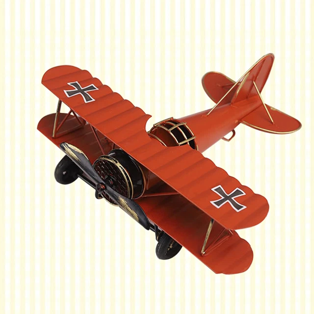 Aircraft Models Iron Metal Plane Airplane Decoration Wrought Decorate