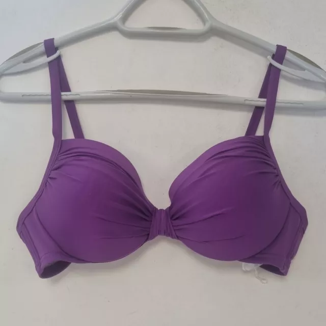 Boden Bikini Top - Purple, Size 32B UK [New, No Tags]