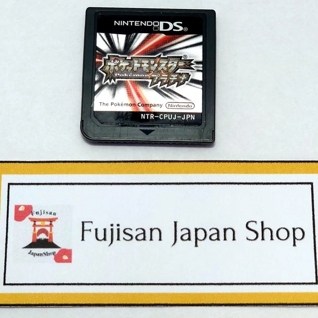 POKEMON PLATINUM DS Nintendo Game POCKET MONSTER Cartridge only