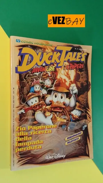 DUCK TALES n 4 - Avventure di paperi - Fumetto TOPOLINO PAPERINO - 1995 Disney