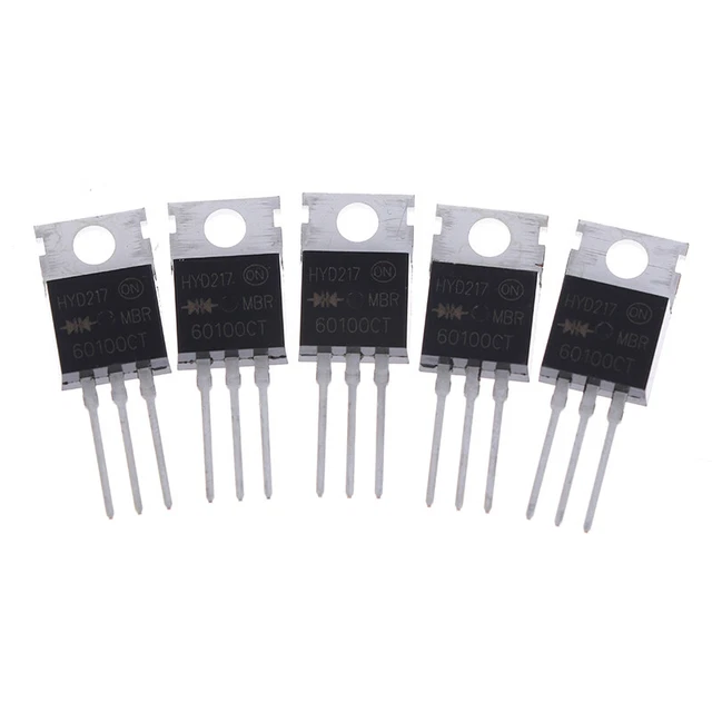 5PCS V60100C MBR60100CT TO220 To-220 Schottky Diode 60A 100V OriginalY ...