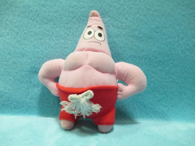 Play By Play Spongebob Squarepants - Muscle Man Patrick Star Soft Plush Toy 7"
