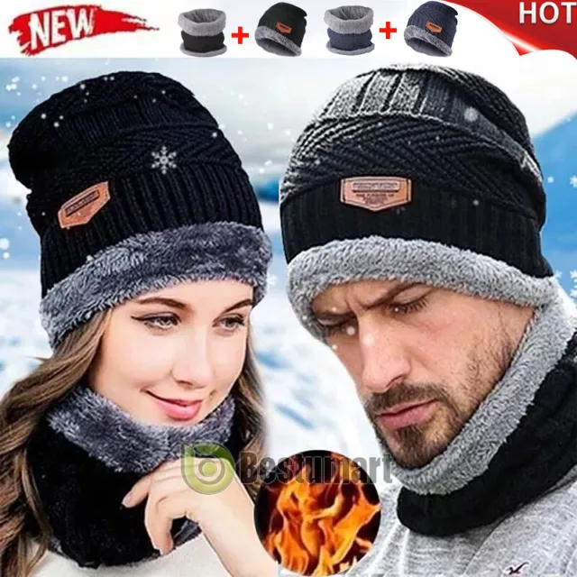 2022 New Gorros Gorras De Invierno Para Hombre Sombrero El Frio Bufanda De Moda
