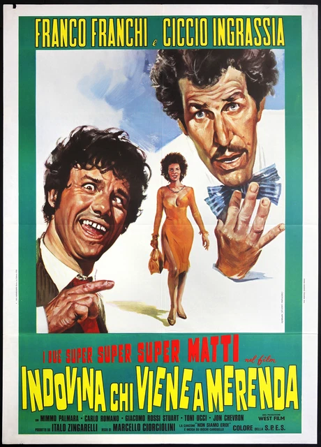 [Immagine: CINEMA-manifesto-INDOVINA-CHI-VIENE-A-ME...OLINI.webp]