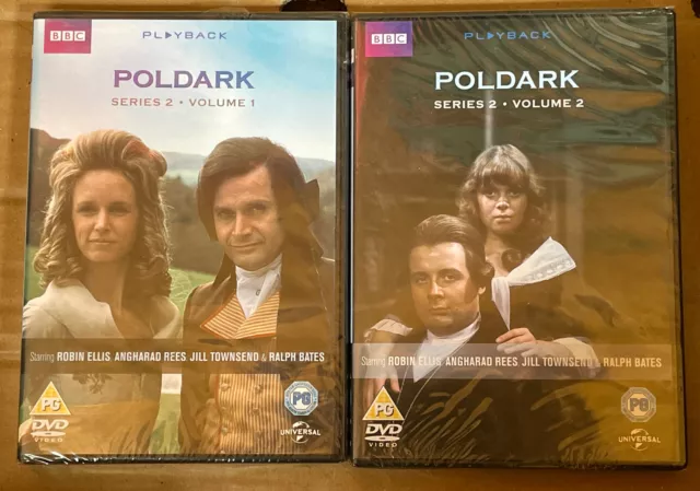 Poldark - Series 2 - Volume One And  Two  [DVD] [Region 2] - New Sealed BBC