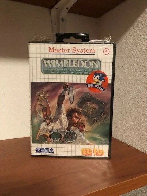 Wimbledon Sur Sega Master System – Neuf Sous Blister, Édition Tec Toy Scellée