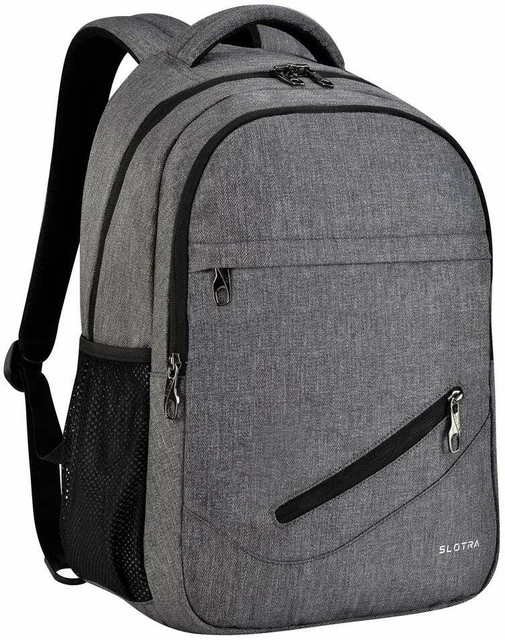 Sac à dos pour ordinateur portable SLOTRA 15' sac de voyage d'affaires léger voiture scolaire décontractée