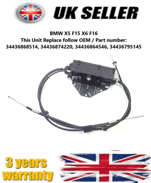 GENUINE BMW X5 X6 F15 F16 Parking Brake Module EPB Handbrake  Actuator34436874220 £424.99 - PicClick UK