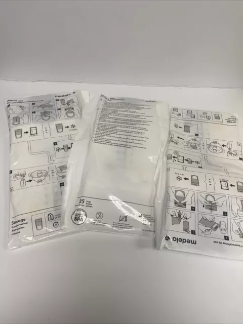 Medela Breast Milk Storage Bags 6oz/180ml -75 Count