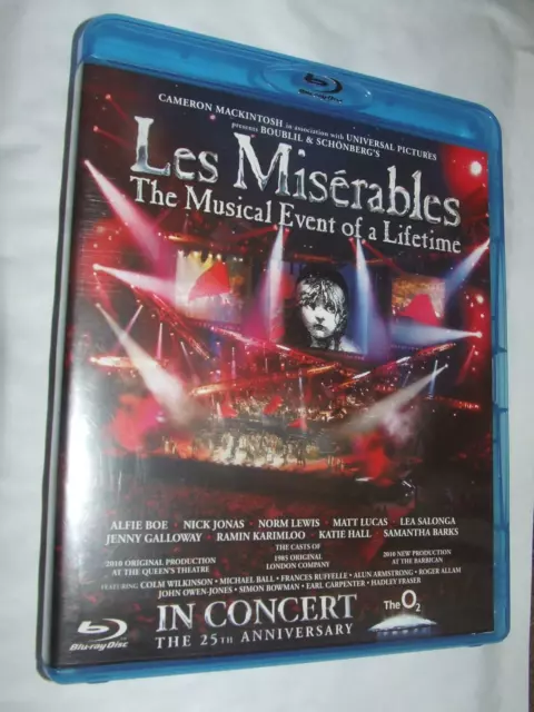 Les Miserables In Concert - 25th Anniversary  From the O2 BLU RAY