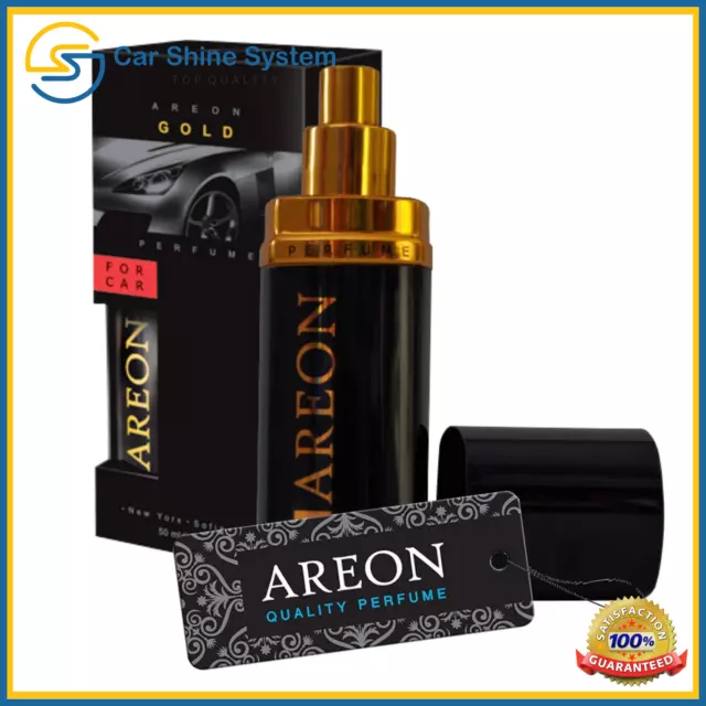 Car Perfume Air Freshener Top Quality Luxury Car Perfume Areon gold 50ml