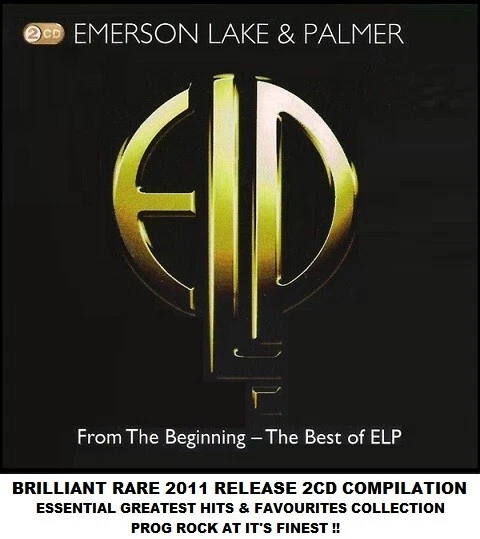 EMERSON LAKE & Palmer Ultimate Essential Greatest Hits Collection Prog