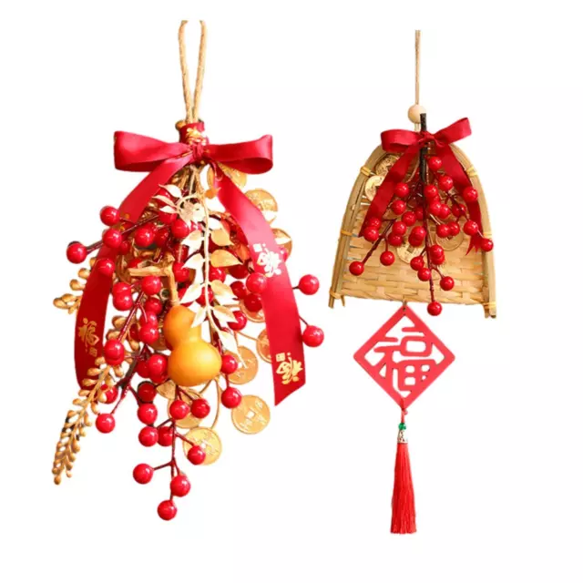 Chinese New Year Decoration Spring Festival Hanging Ornament for Front Door New