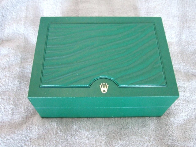 ROLEX 時計用 空箱 39139.64-OYSTER M メンズ 緑 ロレックス 時計用