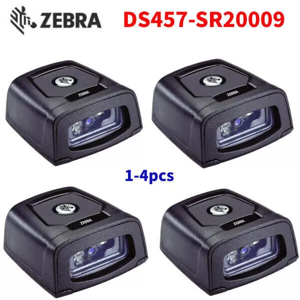 1-4STÜCKE Zebra DS457-SR20009 1D/2D Fest montierter Barcode-Scanner /USB-Kabel