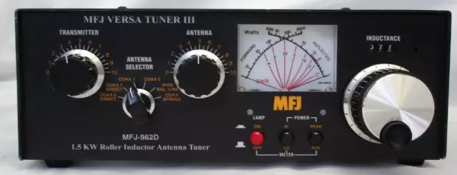 Tuner d'antenne MFJ-962D 1500W PeP
