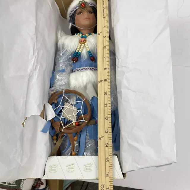 GWENELDA Doll - Heritage Signature Collection Porcelain Native American Doll 3