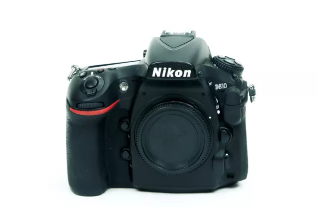 Nikon D810 36.3MP DSLR Camera (Works Great, Read Notes!)