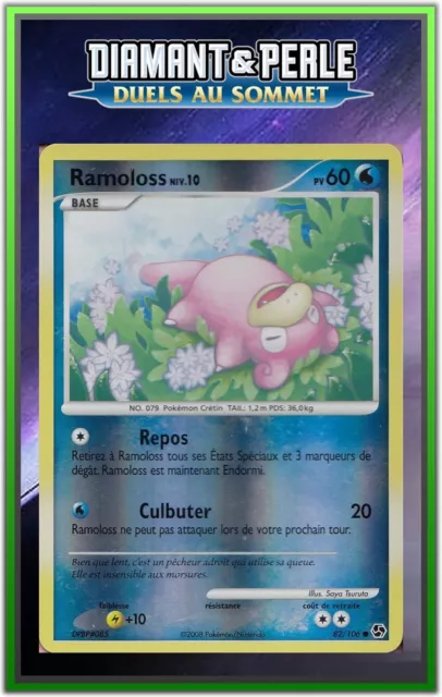 Ramoloss Reverse - DP04:Duels at the Summit - 82/106 - French Pokemon Card