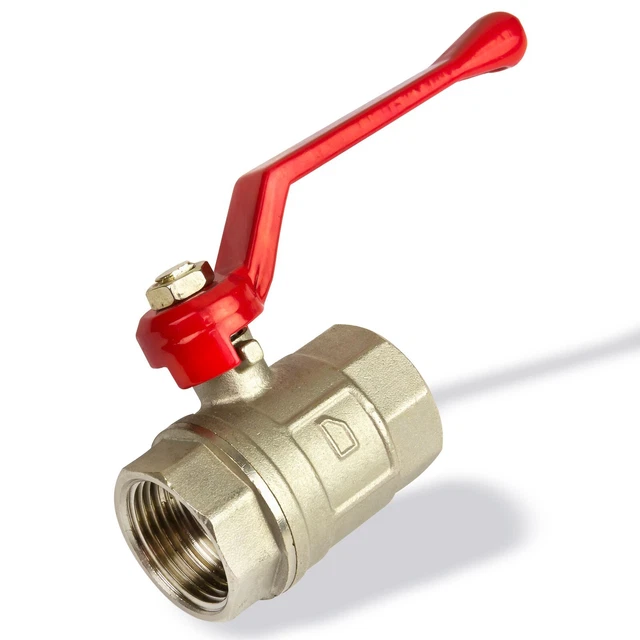 Kugelhahn 1/2 bis 2 Zoll Absperrhahn Schrägsitzventil Absperrventil Wasserhahn