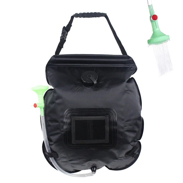 Outdoor Solar Bath Bag Camping Bath Water Storage Bag Portable 20L Bath Water Ba