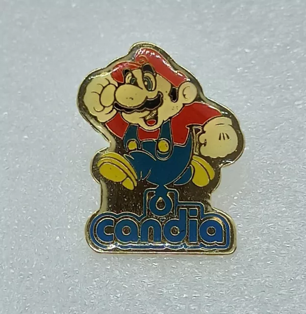 Pin's Super Mario Bros Candia Nintendo 1992 Jeux Vidéos Jeu Vidéo Console Game