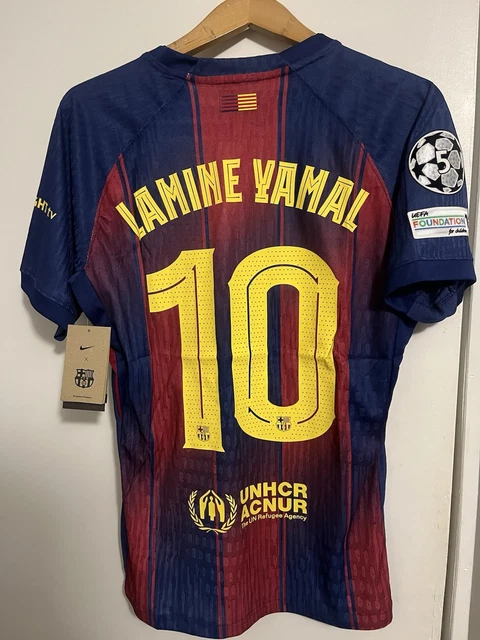 Maillot Lamine Yamal #10 Barcelone 25/26 - Version Joueur - Taille L