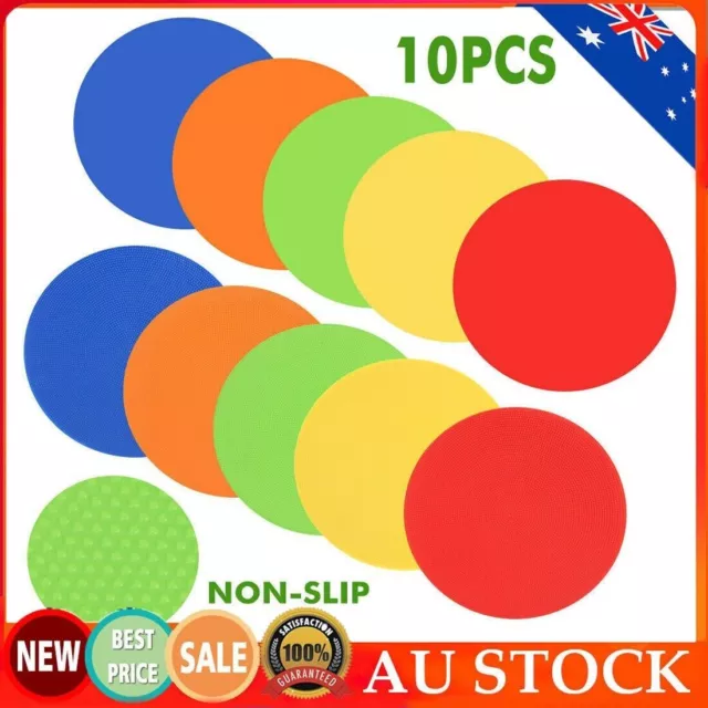 Rubber Floor Dots Agility Markers Flat Cones for Football Speed Agility Training