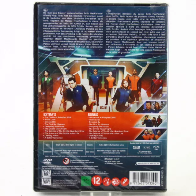 DVD Disc The Orville Staffel 1 Season One Neu Englisch 2