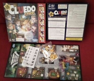 Cluedo Junior – Gioco Da Tavolo 2 In 1, Due Livelli, Per Bambini Da 4 Anni, Versione Olandese