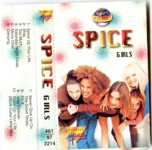 Spice Girls "Spiceworld" Egypt Mc Alb K7 Cassette Alb Tape Egypte '97 / + Rare +