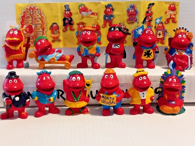 Collection Complète Kinder Sorpresine Pendolotti Di Natale + 1 Carte Rare - Édition Italienne