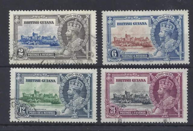 British Guiana   George V   Silver Jubilee 1935 Used Ref  CG )