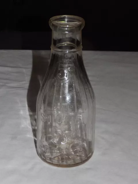 Vintage 1940-50S 5C Store  One Quart Milk Bottle
