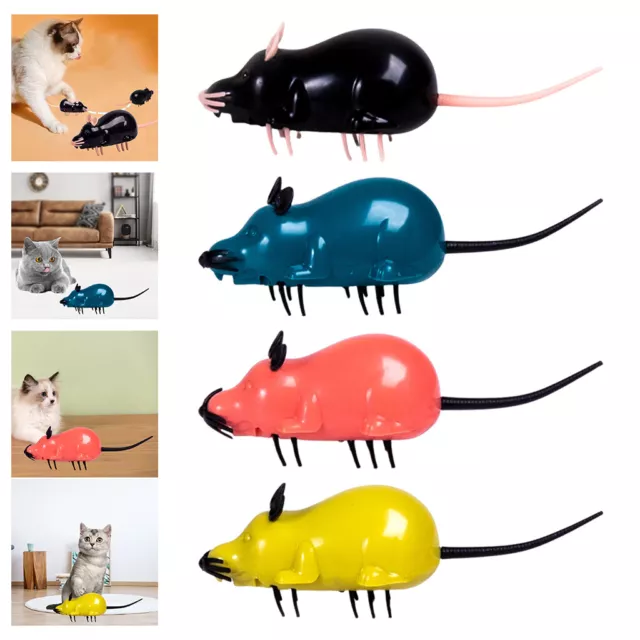 Chat jouet interactif jeu animaux jouets souris rat électronique souris pour